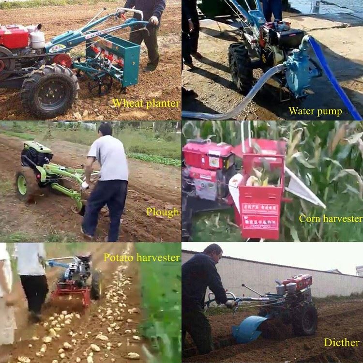 Applications of walking tractor