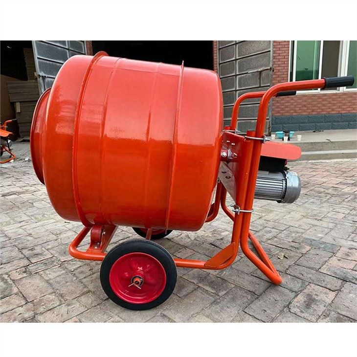 portable concrete mixer with pump